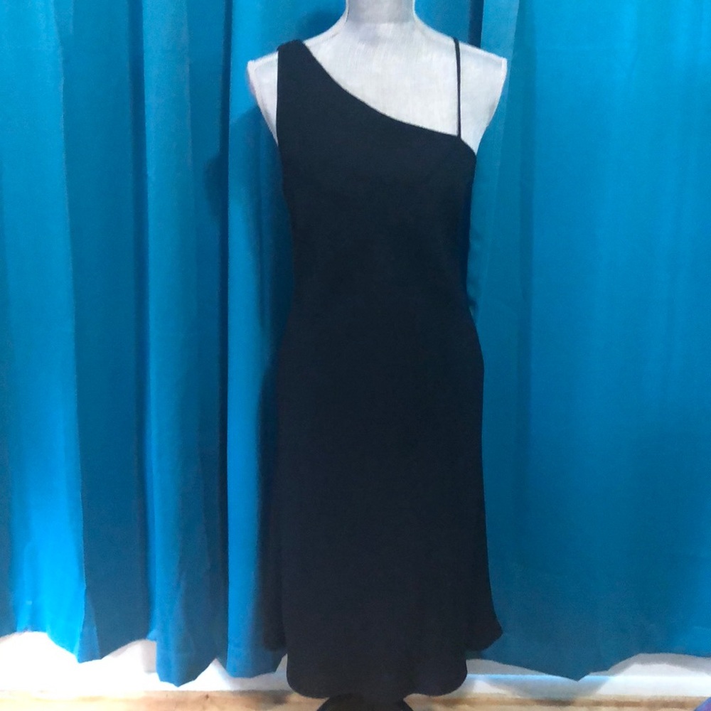 S. L. Fashions, one shoulder cocktail dress♥️